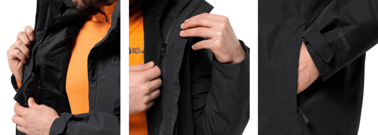 Outdoor-Jacke Jack Wolfskin Fernblick 2L JKT