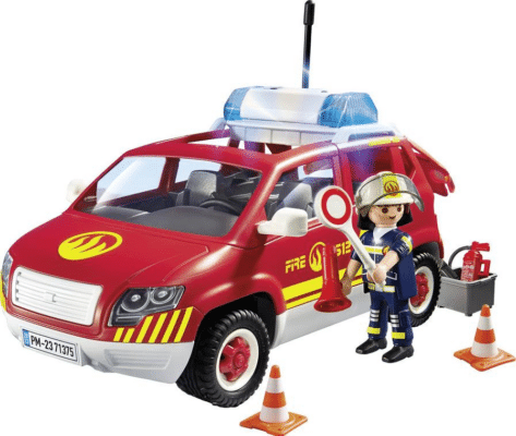 Playmobil Brandmeisterfahrzeug mit Licht & Sound