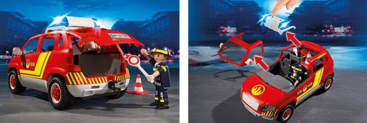 Playmobil Brandmeisterfahrzeug mit Licht & Sound