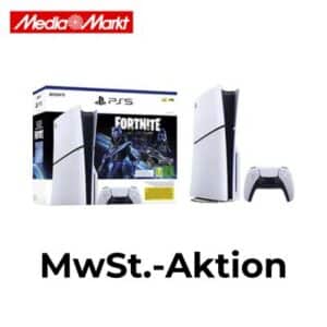 SONY PlayStation®5 Slim in der Disc-Edition im Fortnite® Cobalt Star Bundle für 462,18€ (statt 520€)