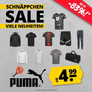 💥 SportSpar Puma Sale: Hoodies, Shirts & Pants ab 4,99€