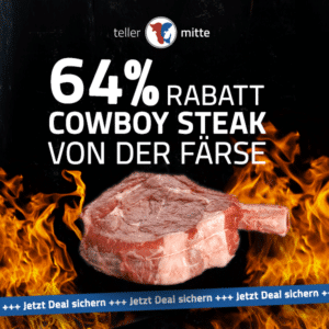 🥩 Wolowina Färsen Cowboy Steak ab 10€ - 😋 5 versch. Größen