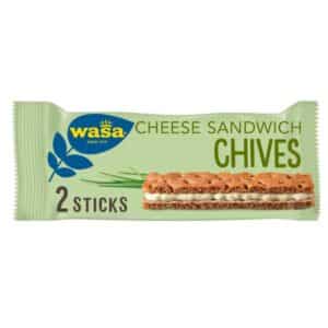 🧀 Wasa Sandwich Cheese & Chives 24x für 9,23€ (statt 22,32€)