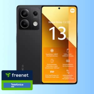 eff. gratis 😍 Xiaomi Redmi Note 13 5G für 1€ + 17GB 5G/LTE Allnet für 6,99€/Monat (Freenet Telefonica)