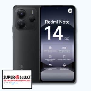 Eff. GRATIS 📱 Xiaomi Redmi Note 14 5G (256GB) für einmalig 49€ + 3GB 5G/LTE Allnet für 3,99€/Monat (Super Select XS)