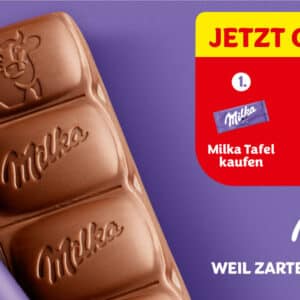 Milka GRATIS - Geld zurück für Milka Tafel oder Milka MMMAX (Gewinnspiel!) 🍫