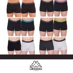 🩲 12er Pack Kappa Herren Boxershorts für 33,30€ 👉 2,78€ pro Stück