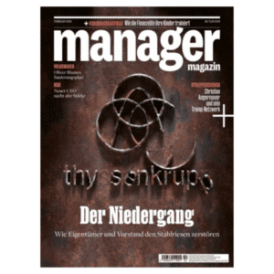 Jahresabo manager magazin für 132€ + 70€ Amazon-Gutschein