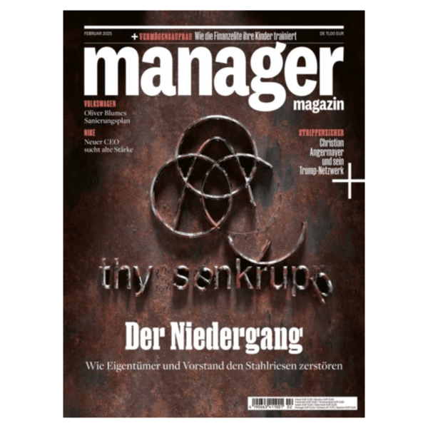 Jahresabo manager magazin für 132€ + 70€ Amazon-Gutschein