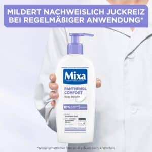 🧴 Mixa Bodylotion Panthenol Comfort, 250 ml für 2,41€ (statt 3,75€)