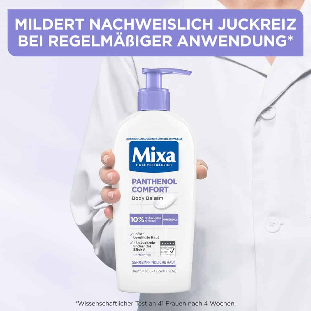 Thumbnail 🧴 Mixa Bodylotion Panthenol Comfort, 250 ml für 2,41€ (statt 3,75€)