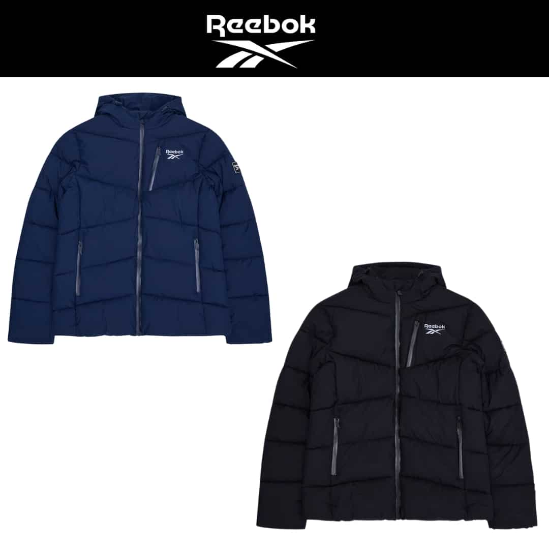 Thumbnail Reebok Stretch Puffer Herren Winterjacke für 41,90€ (statt 74€)