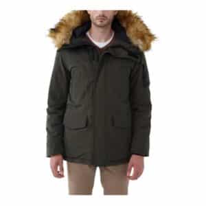 steffen klein Herren-Winterjacke mit Kapuze & abnehmbarem Kunstfell ab 20€