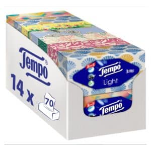 Tempo Taschentücher Light Box 14 Packungen für 13,09€ (statt 18,90€)