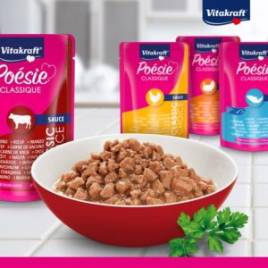 😺 Vitakraft Poésie Classique in Sauce Multipack mit 12 Packungen für 3,14€ (statt 5,39€)