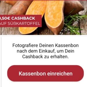 0,50€ auf Süßkartoffel🍠 bei scondoo