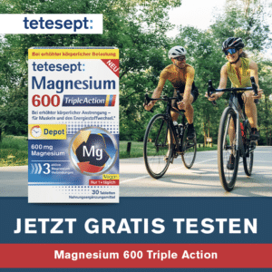 tetesept Magnesium gratis testen! 💪😀