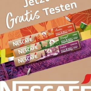 Nescafé gratis testen - ab 17.03.25! ☕