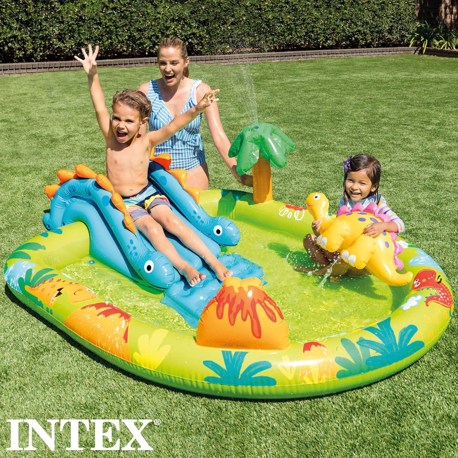 Thumbnail 🦖 Intex Pools Playcenter - Little Dino Pool für Kinder für 20,50€ (statt 28€)