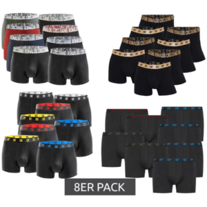 8er Pack CR7 CRISTIANO RONALDO Basic Boxershorts zum Preis vom 5er Pack für 32€