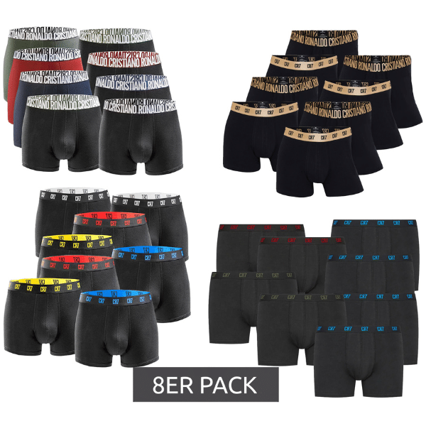 Thumbnail 8er Pack CR7 CRISTIANO RONALDO Basic Boxershorts zum Preis vom 5er Pack für 32€