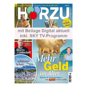 Hörzu mit digital Extra Jahresabo für 166,60€ + 130€ Prämie – verschiedene Prämien