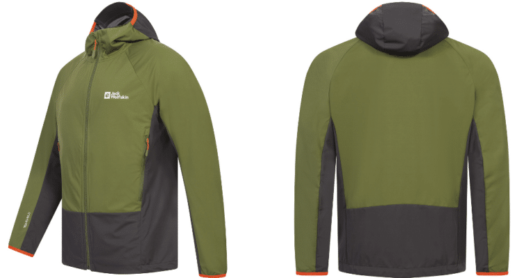 Jack Wolfskin Eagle Peak II Herren Kapuzen Softshelljacke