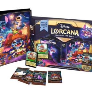 Disney Lorcana Trading Card Game: Azurblaues Meer - Stitch Sammler Geschenkset (Deutsch) für 30€ (bei Abholung) / für 33,95€ (mit Versand) statt 39,99€