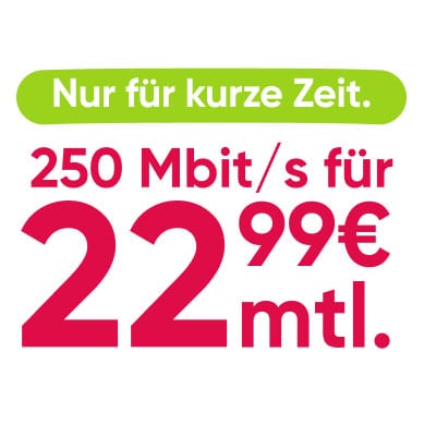 Thumbnail 🤑 200€ Bonus für PYÜR 250 Mbit/s Leitung 😎 für dauerhafte 22,99€ mtl.