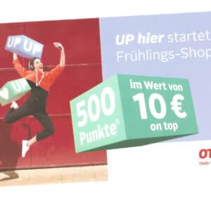 10€ Guthaben bei OTTO UP für eingeladene Mitglieder