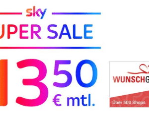 📺 Sky Mega-Deal: Serien & Netflix für nur 13,50 € mtl. + 60€ Wunschgutschein 🎉