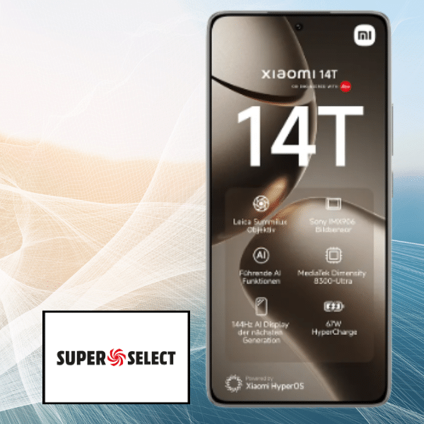 Thumbnail Eff. gratis und 356€ Ersparnis! 🫨🔥2x Xiaomi 14T (256GB) für 49€ + 25GB 5G/LTE Allnet für 16,99€/Monat + 30€ Wechselbonus + Zusatzkarte (Super Select S On) 🚀