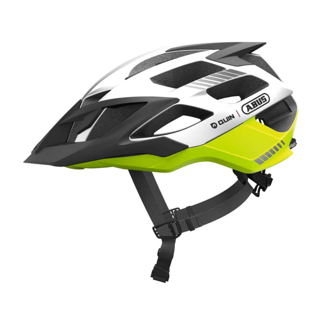 Thumbnail ABUS Moventor neon yellow Fahrradhelm mit Crash-Erkennung und SOS-Alarm-System für 52,89€ (statt 107€)