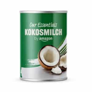 🥥 by Amazon Kokosmilch 400ml 4 Stück für 3,69€ 👉 92 Cent pro Dose