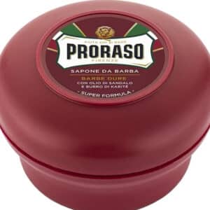 Proraso Shaving Soap inklusive Seifenschale, Rasierseife mit Sandelholz & Sheabutter, für 2,72€ (statt 4,90€)