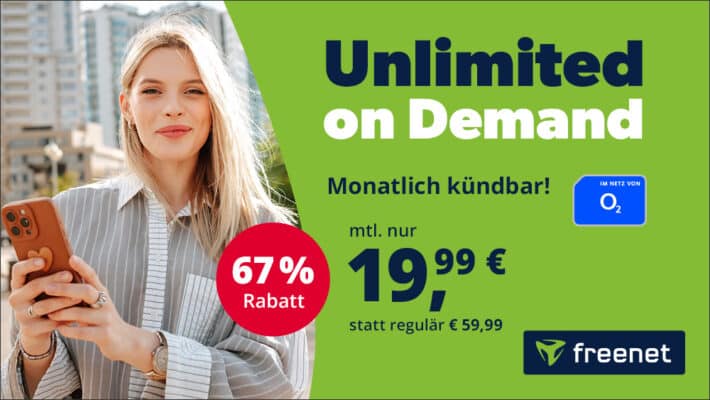 o2 Mobile Unlimited on Demand