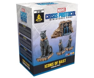 Atomic Mass Games Marvel: Crisis Protocol Miniaturenspiel - Ikonen von Bast Geländeset-Erweiterung