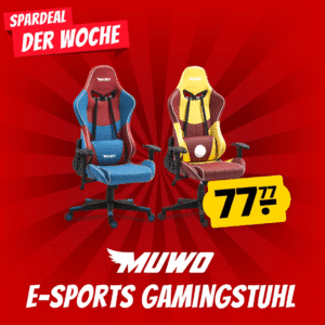 🕸️ MUWO Hero Gamingstuhl für 77,77€ - 😎 39% Ersparnis!