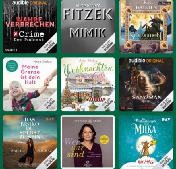 Starker Audible-Deal: Hörbücher und Podcasts drei Monate gratis