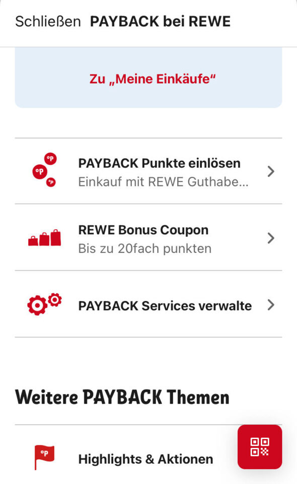 REWE 300 Extra PaybackPunkte geschenkt für BonusCoupon Aktivierung