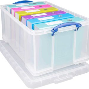 Really Useful Aufbewahrungsbox, 64 L, transparent für 15,36€