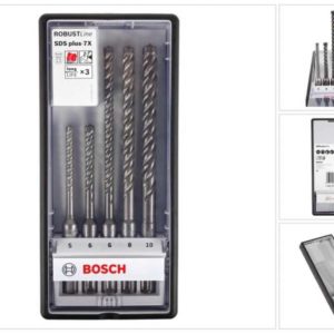 [Prime] Bosch Professional 5 tlg. Hammerbohrer SDS Plus-7X Set (für Beton &amp; Mauerwerk)