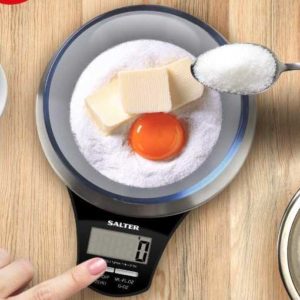 [Prime] Salter 1035 SSBKDR Digitale Küchenwaage mit großem LCD-Display für 13,57€ (statt 20€)