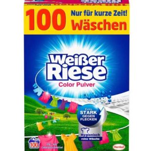 [Prime] Weißer Riese Color Pulver 100 Waschladungen für 9,99€ (statt 17,44€)