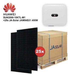 Huawei Komplettanlage Full Black 10KW SUN2000-10KTL-M1 Solaranlage JA-Solar PV-Module für 4199€ (statt 5.499€)