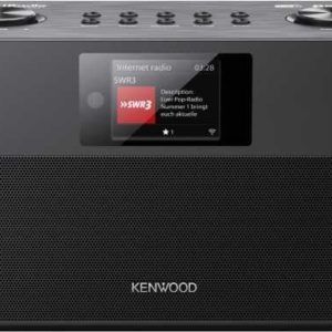 Kenwood CR-ST100S-B schwarz Smart-Ra­dio mit DAB&#043; Bluetooth USB für 104,72 € (statt 129,99 €)