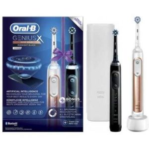 DealClub:Oral-B Genius X 2900 Duopack 2 Elektrische Zahnbürsten (229,00€ statt 324. 99€)