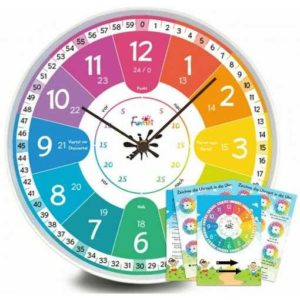 DealClub: Wanduhr für Kinder Funtini Kinder Lernuhr-Set (19,99€ statt 39,90€)