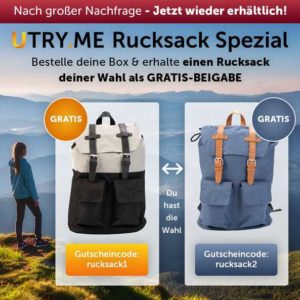 UTRY.ME Rucksack *GRATIS* zur Bestellung (24,90€)