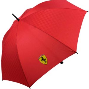 DealClub: Scuderia Ferrari Stockschirm Schwarz oder Rot 125 cm (13,99€ statt 18,89€)